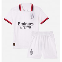 Fotbalové Dres AC Milan Luka Modric #14 Dětské Venkovní 2025-26 Krátký Rukáv (+ trenýrky)